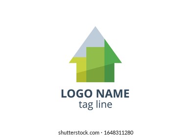 Creative Logo icon sign design Template for consultant company, accounting, finance, management business, investment corporate.