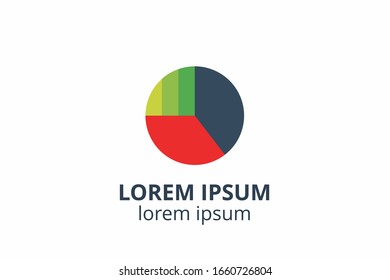 Creative Logo icon sign design Template for accounting, consultant, finance, management, investment corporate.