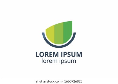 Creative Logo icon sign design Template for accounting, consultant, finance, management, investment corporate.