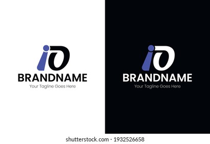 Creative logo with IO combination that can be used for various companies.