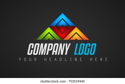Creative Logo letter design for brand identity, company profile or corporate logos with clean elegant and modern style.