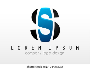 Creative Logo letter S design for brand identity, company profile or corporate logos with clean elegant and modern style.