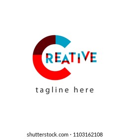 Creative Logo Letter Vector Template Design Illustration