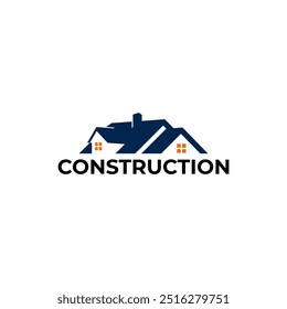 LOGOTIPO CREATIVO CASAS MODERNAS ILUSTRACIÓN VECTORIAL DE LA REALIDAD