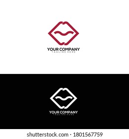 boquilla creativa de logotipo, diseño simple de logotipo plantilla de icono vector moderno