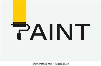 Creative Logo For Paint Company, Creative Logo For Paint Shop