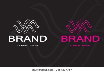 The creative logo says YF, and looks the same when read upside down