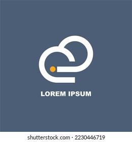 logotipo creativo Símbolo Diseño Marcas Comercialización Empresa Geometría de lujo en línea
