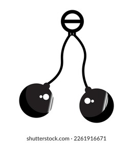 symbole de logo créatif pour le jeu viral nommé latto - latto. peut être utilisé pour le web, l'application. eps10