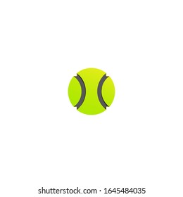creative logo team tennis ball