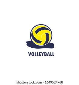 Volleyball des kreativen Logos-Teams