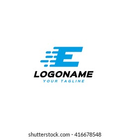Creative logo template. Letter E logo