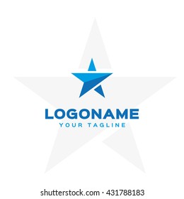 Creative logo template in a minimalist style