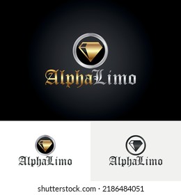 Creative Logo Template Of Transportation, Car Rental, Luxury Pick And Drop, Chauffeur, Driver, Taxi, Automobile, Limousine Service