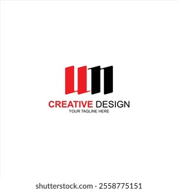 creative logo un initial icon with vector illustration