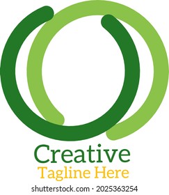 Símbolo creativo de la línea de variación de logotipo para el nombre de marca.