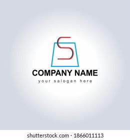 Ilustración de diseño de vectores con logotipo creativo para su identidad de marca. Hermoso logo de la Compañía con eslogan. Idea única para el icono de logotipo. Increíble monograma para los símbolos de Factory.