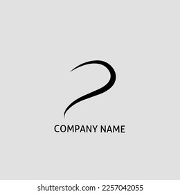 creative logo vector template, initials logo design.