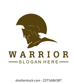 CREATIVE LOGO VECTOR OF A WARRIOR.