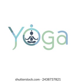Kreatives Logo für Yoga Vektoren  