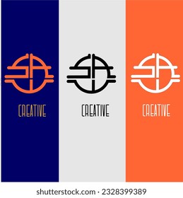 Creative Logotype saw identity graphic art icon vector design template for company,brand,modern