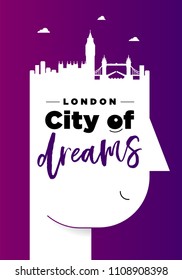 Creative London City Poster Idea