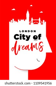 Creative London City Poster Idea