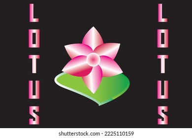Creative Lotus Background Design for Business