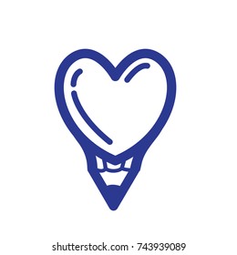creative love logo