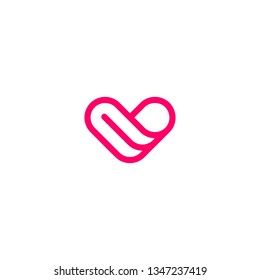 Creative Love Logo Design Template - Vector