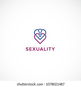 Creative Love Sexuality Design Vector
