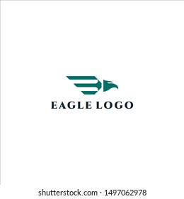 Creative luxury abstract Eagle logo design vector