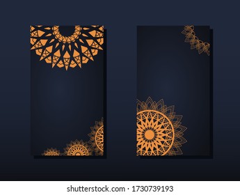 Creativo fondo arabesco mandala Premium Vector se puede usar para textil, tarjeta de saludo