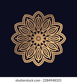 Creative luxury arabesque mandala design background
