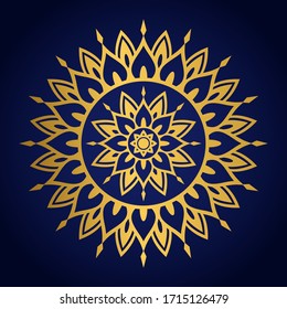 creative luxury arabesque mandala. mandala illustration vector.