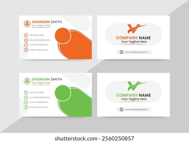 Creative Luxury Business card visiting card design Template