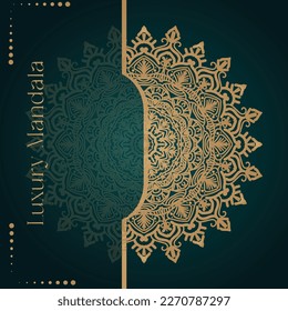 Creative Luxus-Dekoration, Mandala-Hintergrund