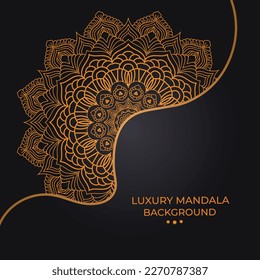 Creative luxury decorative mandala background