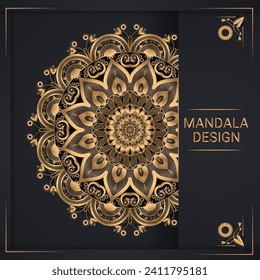 Fondo decorativo Mandala creativo de lujo
