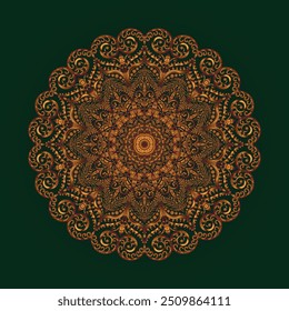 Kreativer Luxus dekorativer Mandala-Hintergrund