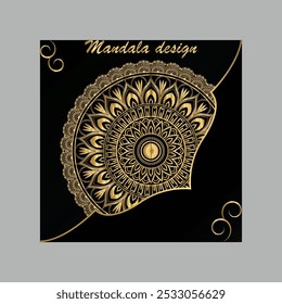 Creative luxury decorative mandala background