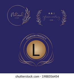 creative luxury  logo design , ai file