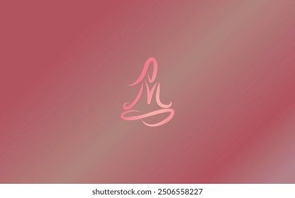 creative luxury m logo design