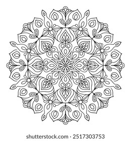 Diseño creativo del arte del mandala del lujo con el fondo blanco	
