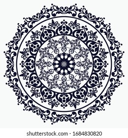 Diseño de tarjetas de invitación y banner islámico o fondo de Ramadán Kareem en vector de Creative Luxury Mandala 
