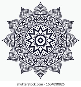 Diseño de tarjetas de invitación y banner islámico o fondo de Ramadán Kareem en vector de Creative Luxury Mandala 