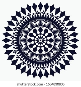 Creative Luxury Mandala Background for Invitation card design and Islamic Banner or Ramadan Kareem Background Design in Vector 