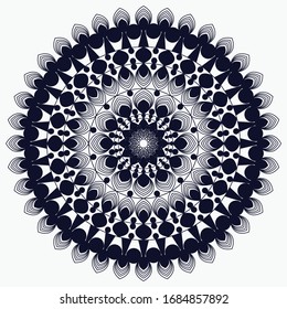 Diseño de Mandala de lujo creativo para tarjetas de invitación, banner islámico y diseño de fondo de Ramadán Kareem con vector editable