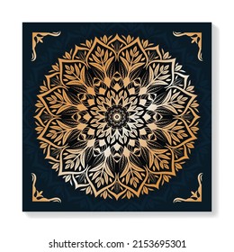 Creative Luxury Mandala Design Template