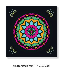 Creative Luxury Mandala Design Template